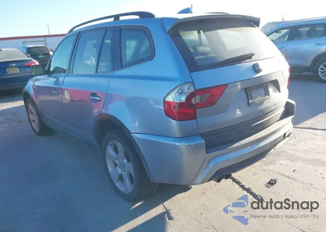 2006 BMW X3 3.0I из США, поврежденный, VIN WBXPA93476WG86242
